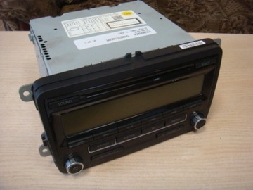 VW POLO V 6R RADIO ORYGINALNE RAMKA CD MP3 KOD PIN