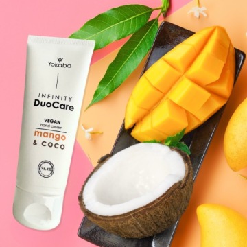 Набор Yokaba Valentine's Day DuoCare Mango крем для рук + 4 лака для ногтей