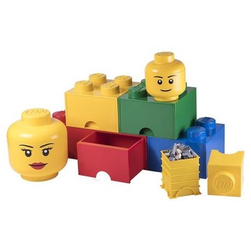 КОНТЕЙНЕР LEGO МАЛЕНЬКАЯ ГОЛОВКА GIRL EYE — WINKY S 2 ЛИТРА