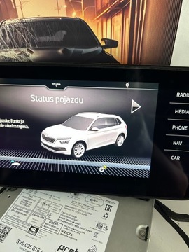 SKODA SCALA KAMIQ НАВИГАЦИОННЫЙ МУЛЬТИМЕДИЙНЫЙ ЭКРАН MIB3 DAB 655919606