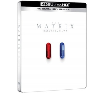 MATRIX ZMARTWYCHWSTANIA 4K Blu-Ray Steelbook