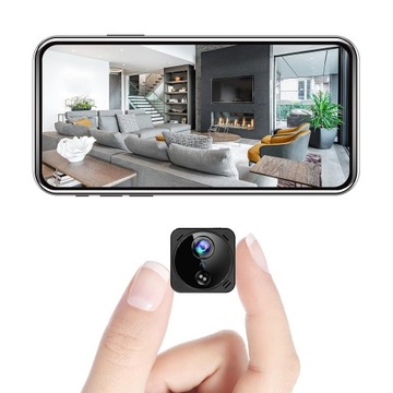 Mini Camera Portable HD Мониторинг ИК -обнаружения удаленный трафик.