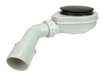 Syfon brodzikowy 90 mm Chrom i Czarny Mat 2611