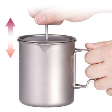 КРУЖКА CAMPING PISTON COFFEE BREEDER, 750 мл