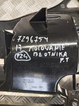 BMW I3 L01 DRŽÁKY PRAVÉ BLATNÍKU ZADNÍHO 7296754