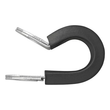 РУЧКА-ЗАЖИМ с отверстием для крепления кабеля 10 мм с резиновой крышкой под винт 6 мм