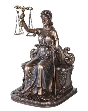 TEMIDA Figurka Rzeźba Brąz Veronese (WU75268A4)