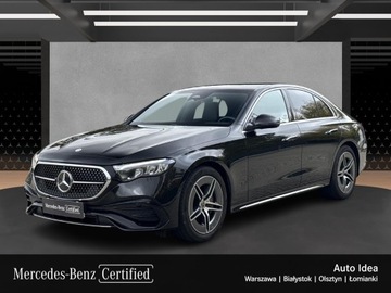 Mercedes Klasa E W214 Sedan 2.0 220d 197KM 2024 Mercedes-Benz E 220 4MATIC, Pakiet AMG