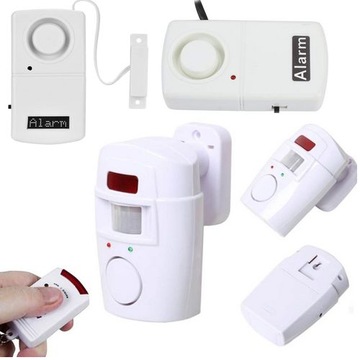 ALARM BEZPRZEWODOWY NA BUDOWĘ Do garażu strychu