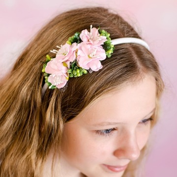 Повязка для волос первого причастия, венок из цветов первого причастия