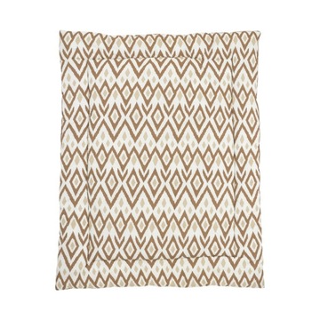 Meyco Baby Ikat mata do kojca - sand/toffee - 80x100cm