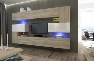 Meblościanka pokój salon meble ALBANIA N3 1C