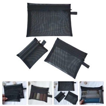 3 SZTUK TORBY Z ZAMKIEM SIATKOWYM, PRZENOŚNY ZAMEK