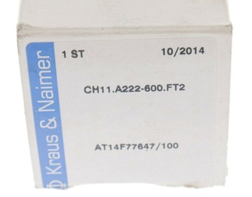 KRAUS NAIMER CH11 A222 CH11.A222-600.FT2 НОВЫЙ