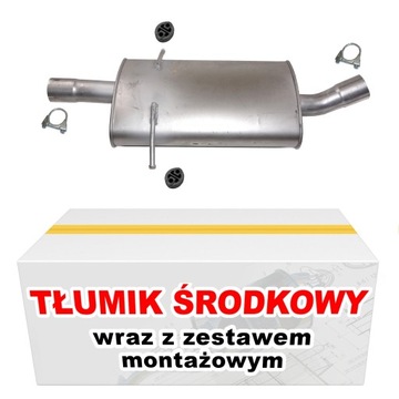 Tłumik środkowy Mercedes A200 W169 2.0 CDi 16V