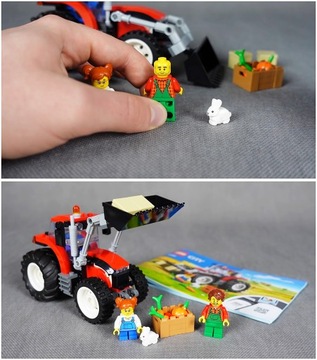 LEGO 60287 ФЕРМЕРСКИЙ ТРАКТОР ПОДАРОК ​​НА 24 ЧАСА НА РОЖДЕНИЕ