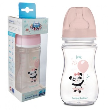 CANPOL Butelka antykolkowa EASYSTART 240 ml 3+