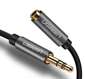 Przewód UGREEN kabel AUX przedłużacz 3,5mm 1,5m
