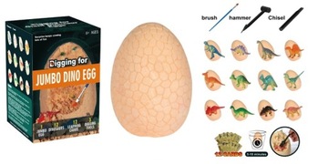 Огромное яйцо динозавра XXL, раскопки шахты, яйцо археолога ископаемого