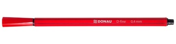 CIENKOPIS DONAU D-FINE 0,4 MM CZERWONY