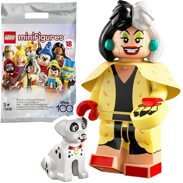 LEGO Disney Minifigures, 71038, Cruella, B/N