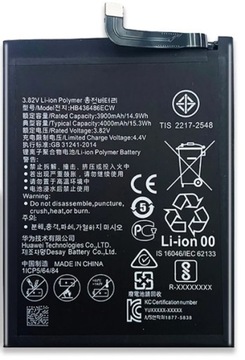Bateria Huawei HB436486ECW Mate 10 P20 Pro