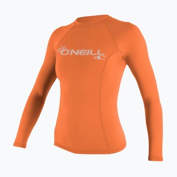 Женские плавки O'Neill Basic Skins LS Rash Guard с длинным рукавом