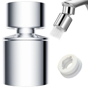 PERLATOR PRZEDŁUŻKA DO KRANU BATERII RUCHOMA 360 ZMIENNY STRUMIEŃ