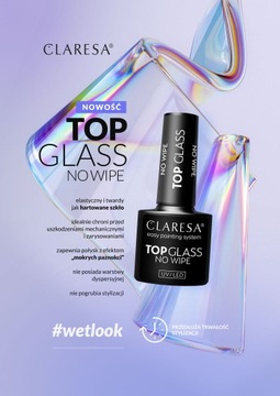 CLARESA TOP GLASS NO WIPE 5G