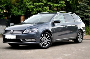 Volkswagen Passat B7 Variant 2.0 TDI CR DPF BlueMotion 140KM 2011 Volkswagen Passat 2.0Tdi 140KM Skóra Xenon Led, zdjęcie 2