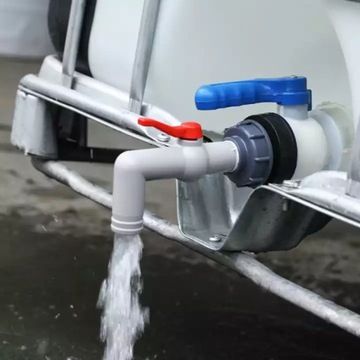КРАН С ВЫСОКИМ КЛАПАНОМ 1 ДЮЙМ ДЛЯ МАУЗЕРНОЙ БОЧКИ 1000 Л IBC ПРОБКА ВЫСОКОГО ПОТОКА