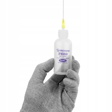 APLIKATOR BUTELKA DOZOWNICZA Z IGŁĄ PRECYZYJNA HP LDPE 50ml ZESTAW 3 SZT.