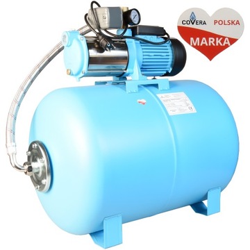 HYDROFOR 100L ZBIORNIK DO WODY POMPA HYDROFOROWA MHI MH 1300 ZESTAW COVERA