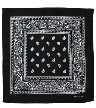 CHUSTA BANDANA BANDAMA WESTERN NA GŁOWĘ MIL-TEC Czarna