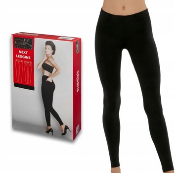 GATTA LEGINSY NEXT LEGGINS CZARNE L