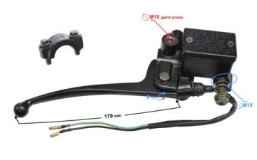 Главный тормозной цилиндр Моретти передний правый