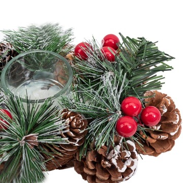 РОЖДЕСТВЕНСКИЙ ДЕКОР, РОЖДЕСТВЕНСКИЙ ПОДСВЕЧНИК