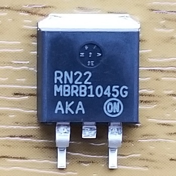 Dioda Schottky'ego MBRB1045G - 45V, 10A