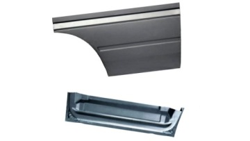 POSZYCIE + KORYTKO DRZWI LEWE SPRINTER VW LT 95-06