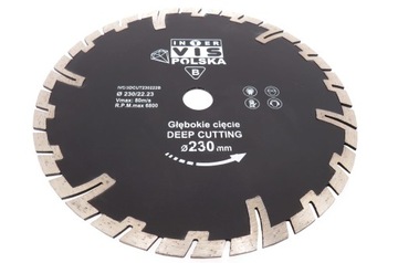 INTERVIS 230 АЛМАЗНЫЙ ЩИТ ДЛЯ БЕТОНА С ГЛУБОКОЙ РЕЗКОЙ