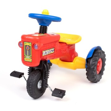 RETRO rowerek trójkołowy traktor, ciągnik URSUS cz