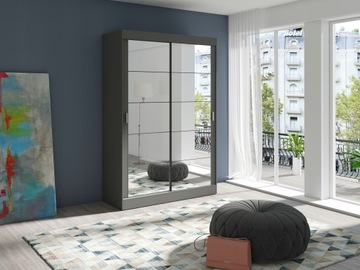 Szafa przesuwna Multix10, 80x200,Lustro 10 kolorów