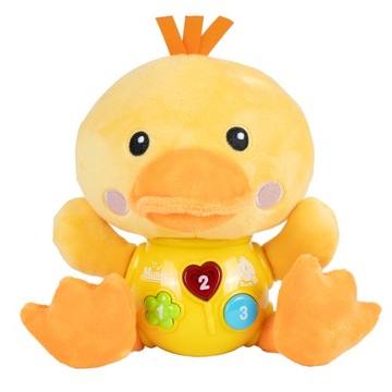 УТКА ИНТЕРАКТИВНАЯ УТКА LIT плюшевый талисман ЗВУКОВОЙ СВЕТ