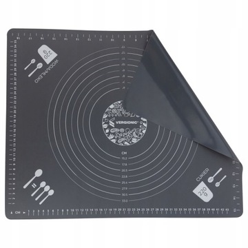 БОЛЬШОЙ СИЛИКОНОВЫЙ СТОЛ, КУХОННЫЙ КОВРИК С РАЗМЕРАМИ