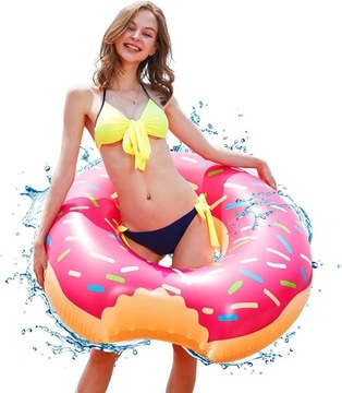 Надувной пончик для плавания Donut Circle для детей