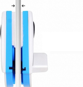 МАГНИТНАЯ ДВУХСТОРОННЯЯ ЖИДКОСТЬ ДЛЯ ЧИСТКИ ОКОН 3–8 ММ