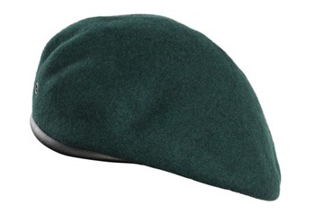 Polski Wojskowy BERET TŁOCZONY WP z ORŁEM ZIELONY rozmiar 57