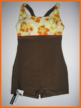 Komfortowy strój kąpielowy ze spodenkami M,L_XL