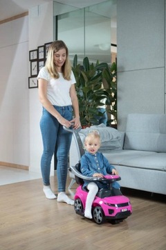 SAMOCHÓD JEŹDZIK PCHACZ ODPYCHACZ DLA ROCZNEGO DZIECKA DZIEWCZYNKI DŹWIĘKI