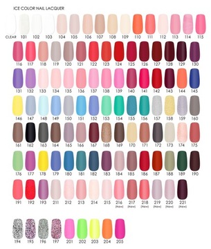 Лак для ногтей Golden Ice Color 201